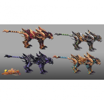 名將列傳_機關獸坐騎